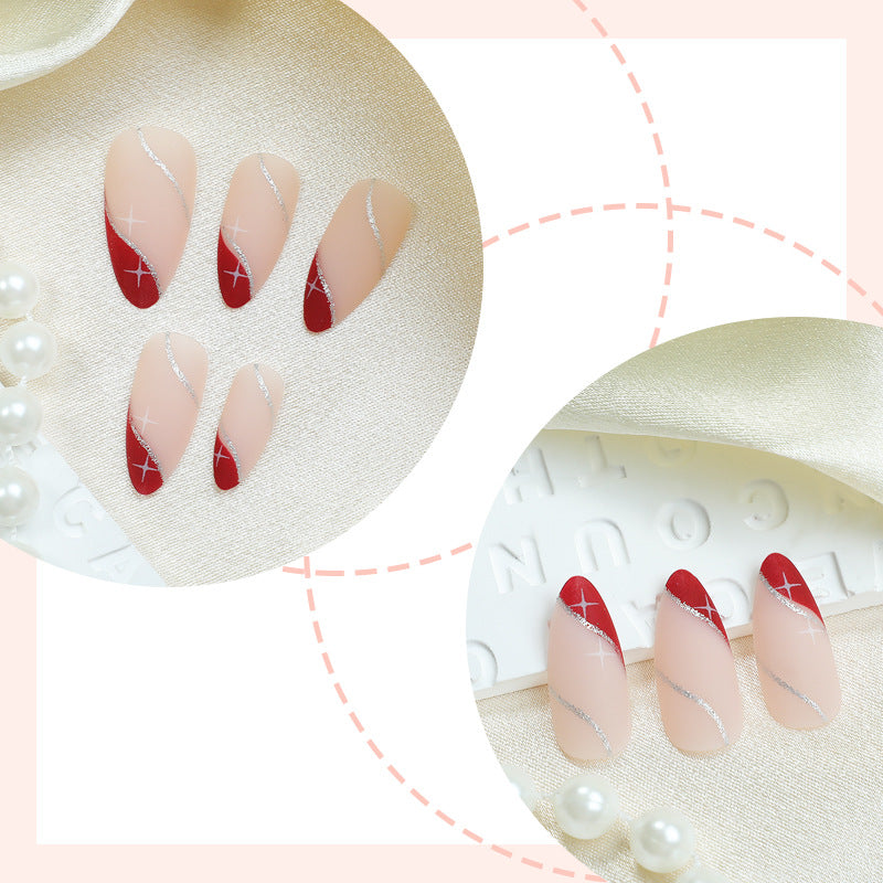 Artistic Gradient Press-On Nail Set Acalora