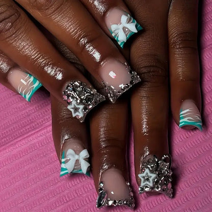Decorative Acrylic Nail Enhancements Acalora
