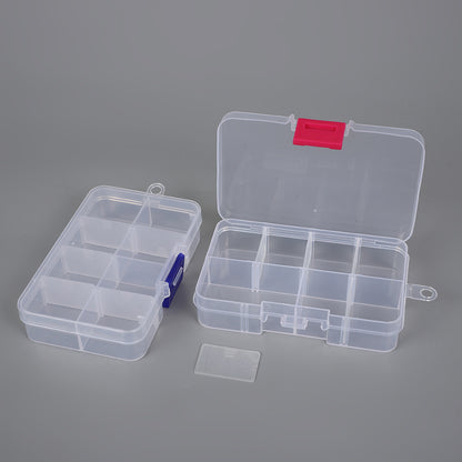 Multi-Purpose Transparent Compartment Storage Case Acalora
