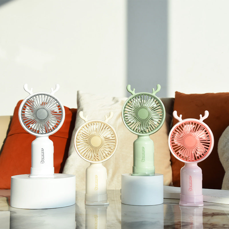 Ladies' funny table fan Karnz