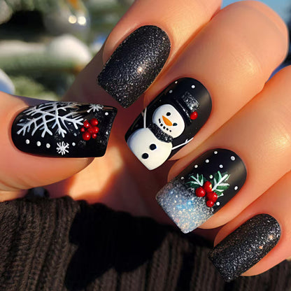 Festive Holiday Nail Art Set Acalora