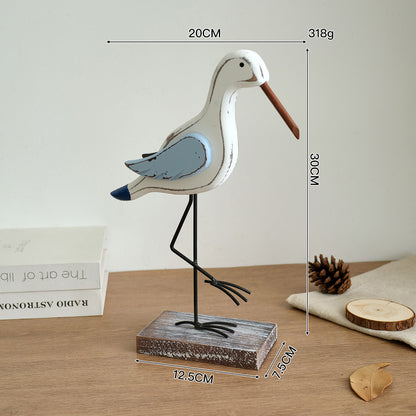 Decorative Stork Statue Accent