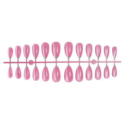 Glittering Press-On Nail Set Acalora
