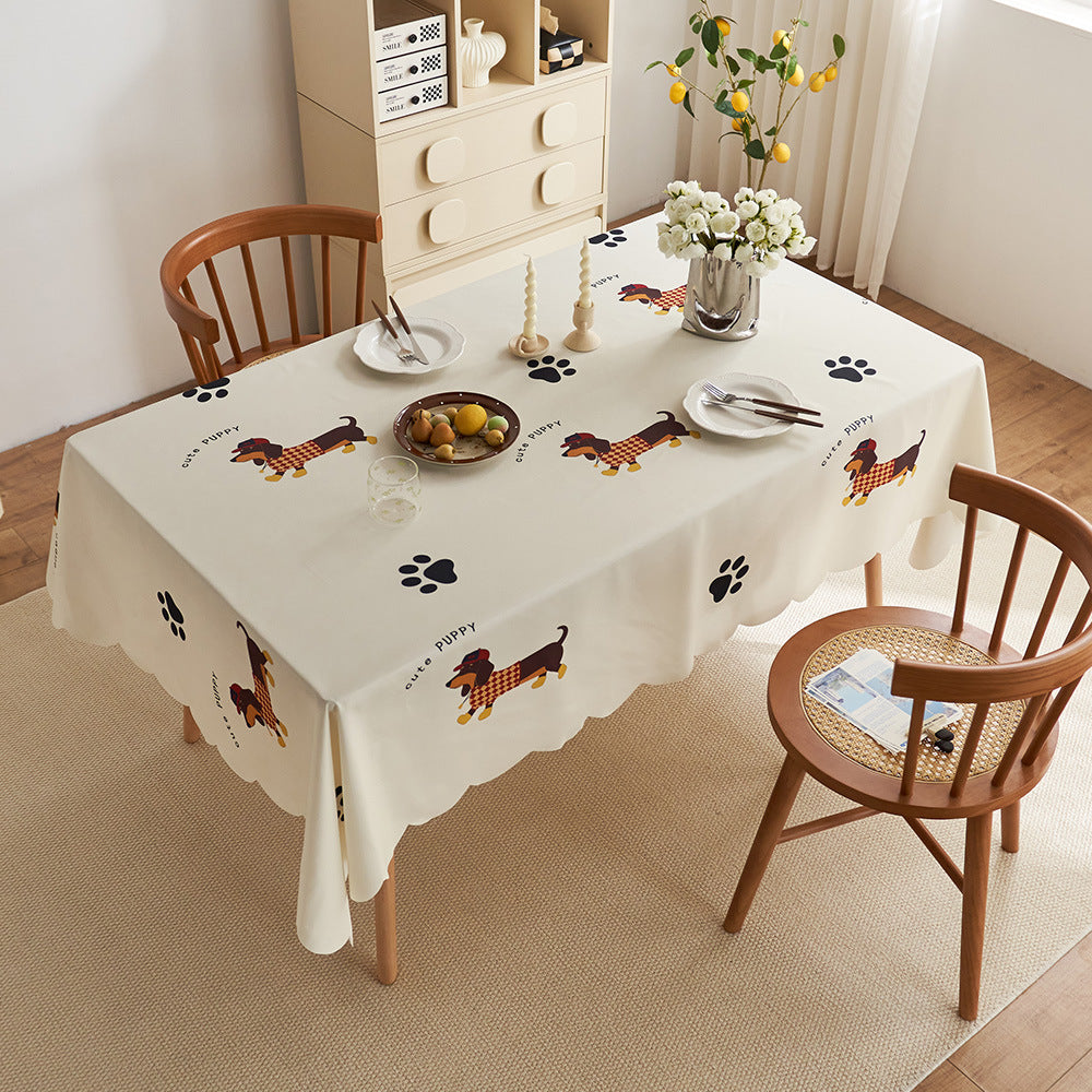Decorative Animal Print Tablecloth