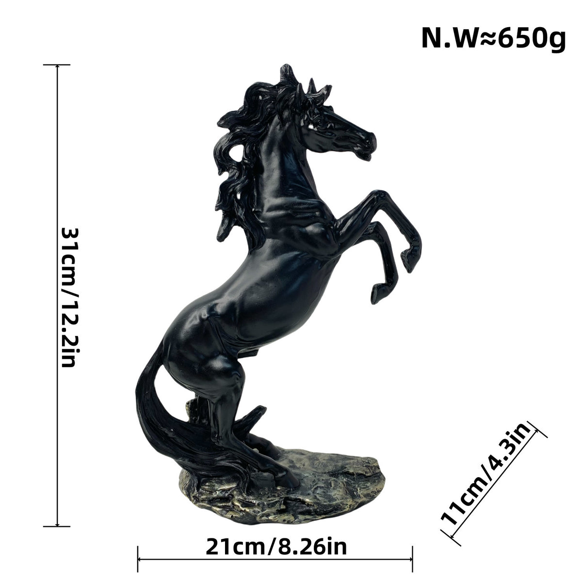 Horse statuette Acalora