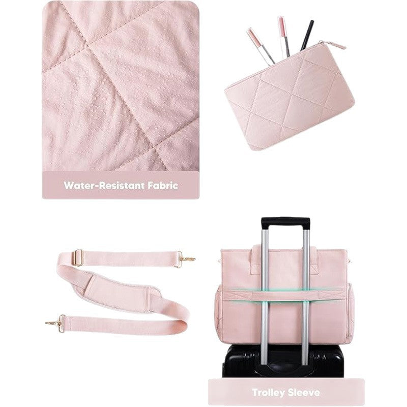 Insulated Multi-Pocket Lunch Tote Acalora