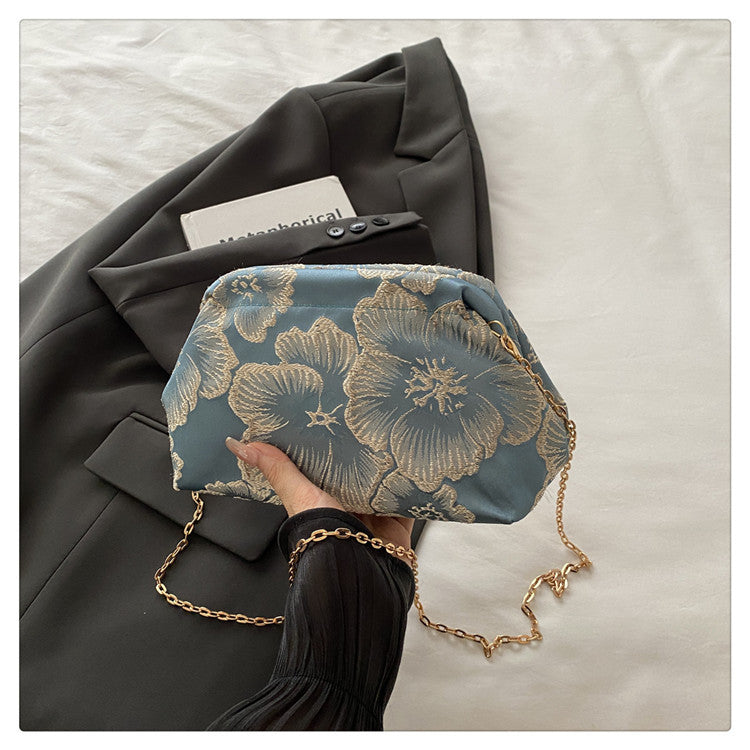 Embroidered Evening Clutch Acalora