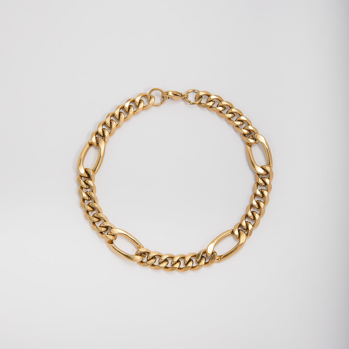 Chunky Interlocking Link Chain Necklace Acalora