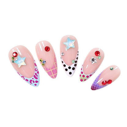 Artistic Themed Press-On Nail Set Acalora