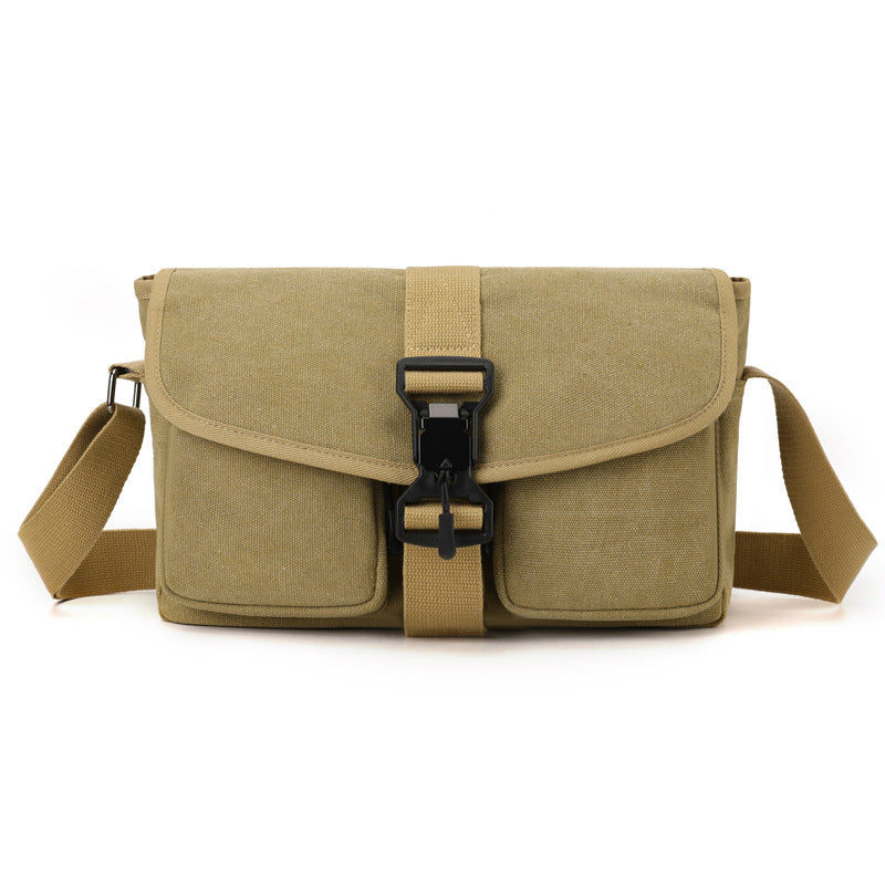 Versatile Canvas Crossbody Bag Acalora