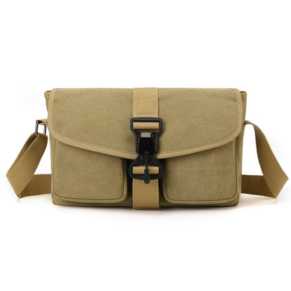 Versatile Canvas Crossbody Bag Acalora
