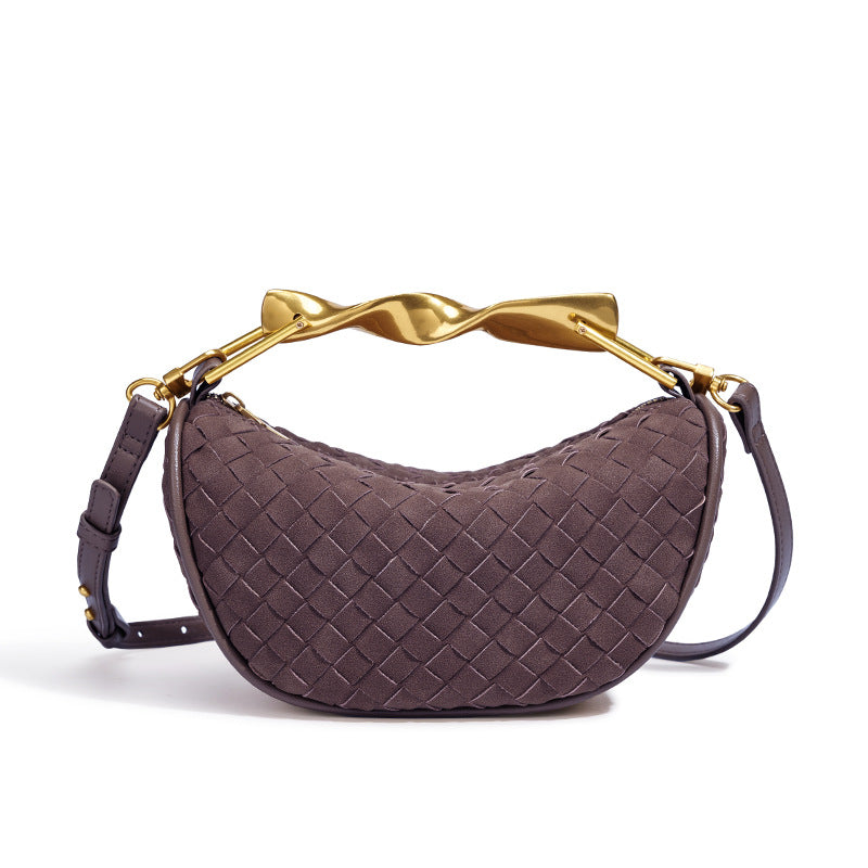 Sculpted Handle Mini Handbag Acalora