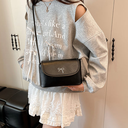 Minimalist Bow Detail Crossbody Handbag Acalora