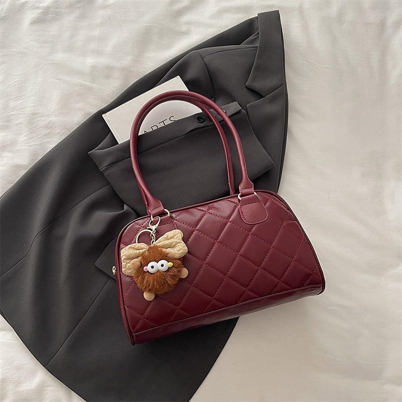 Quilted Faux Leather Handbag Acalora