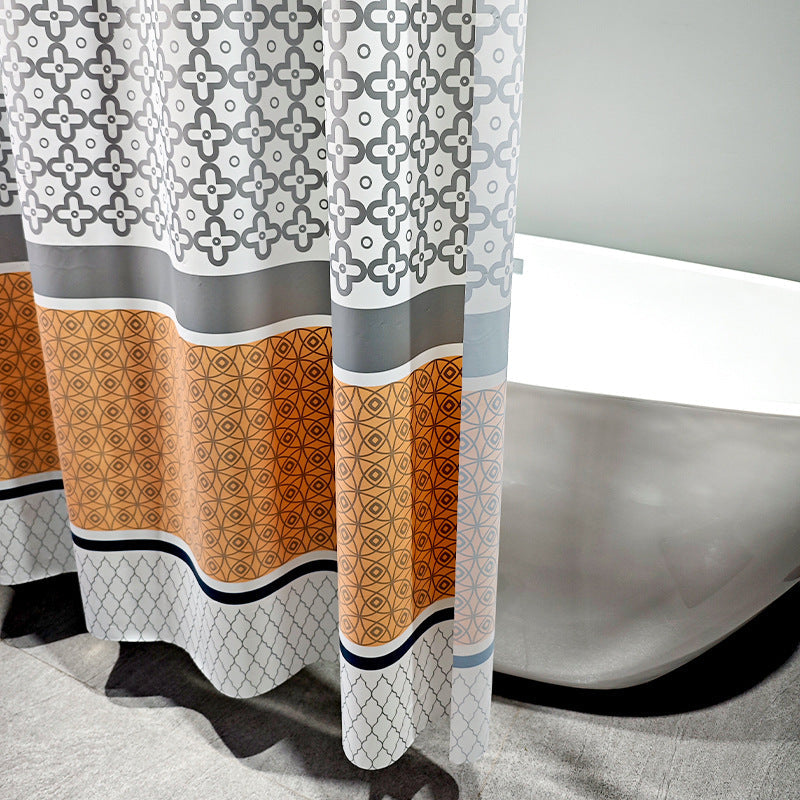Stylish Geometric Shower Curtain