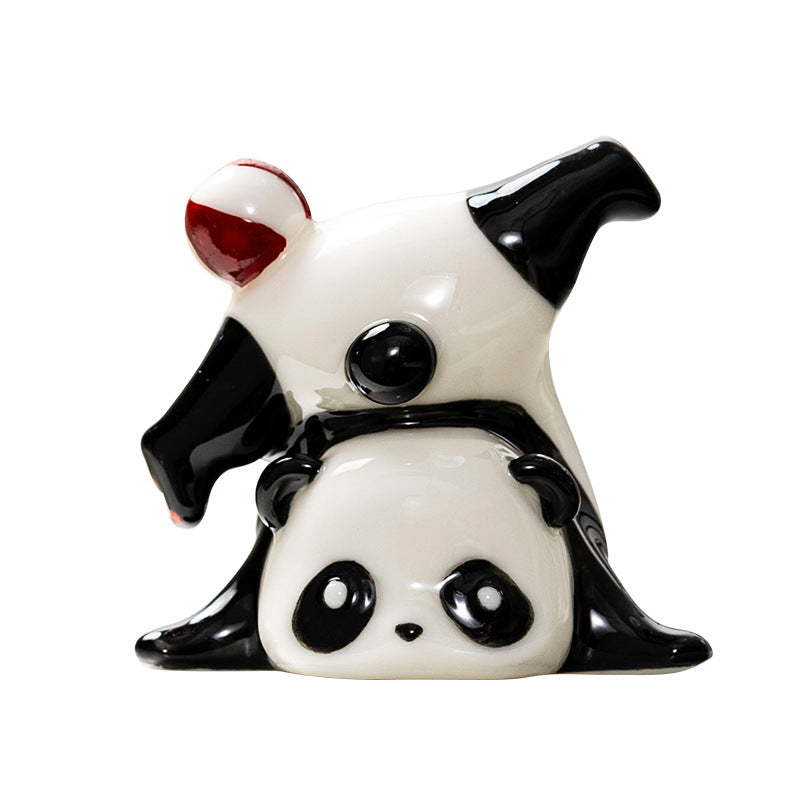 Cute Panda Decorative Figure Acalora