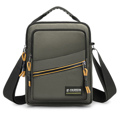 Versatile Multi-Compartment Messenger Bag Acalora