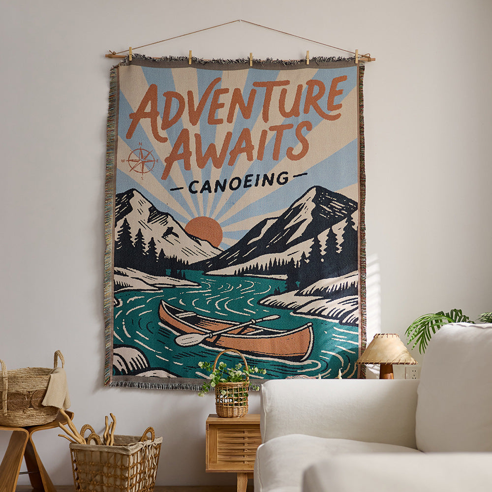 Artistic Tapestry Blanket