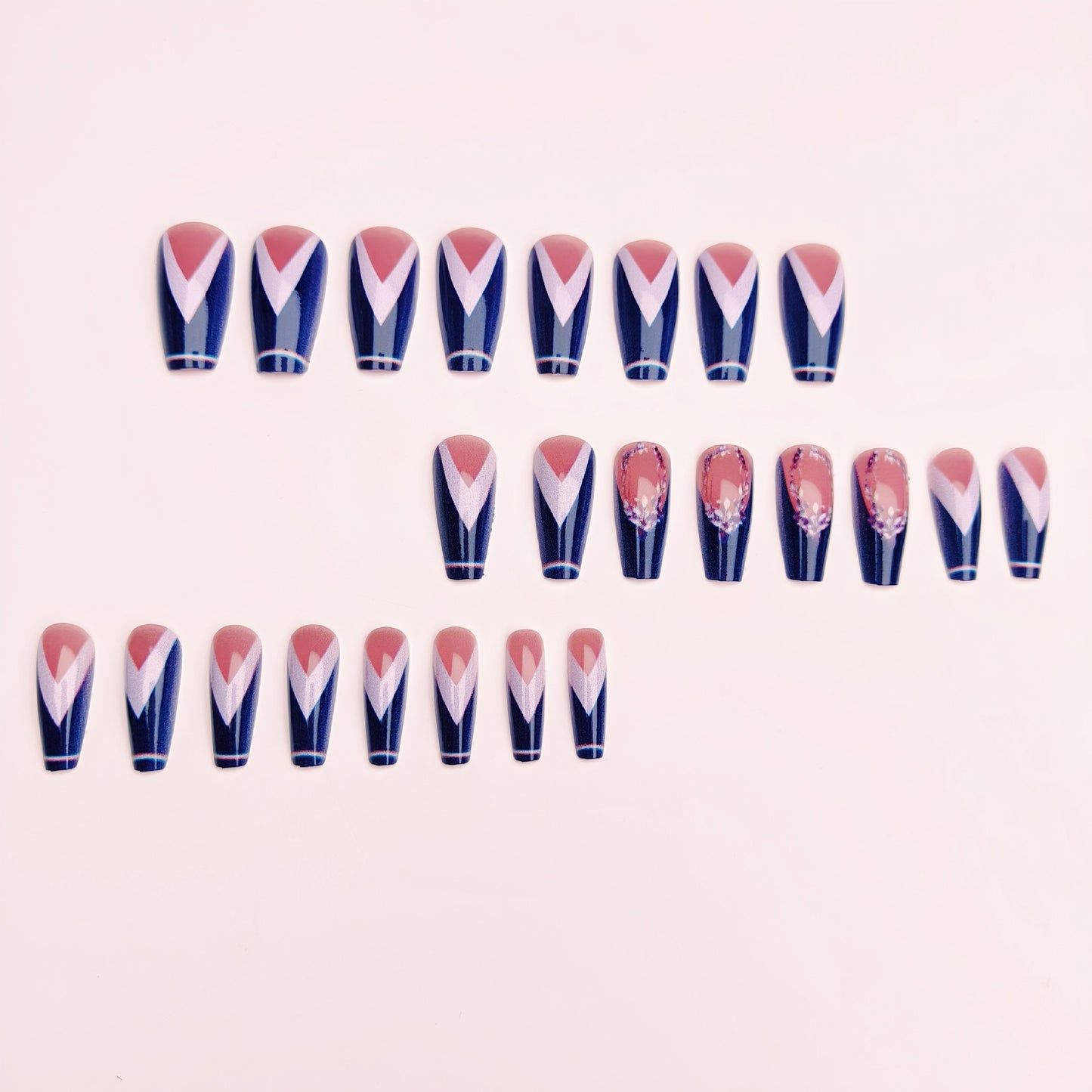 Floral-Inspired 3D Acrylic Nail Art Acalora