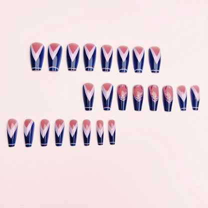 Floral-Inspired 3D Acrylic Nail Art Acalora