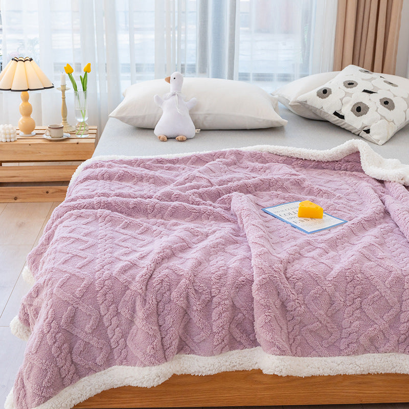 Unisex Cozy Decorative Throw Blanket