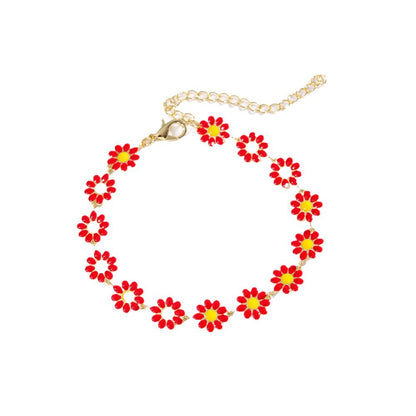 Floral Charm Bracelet Acalora