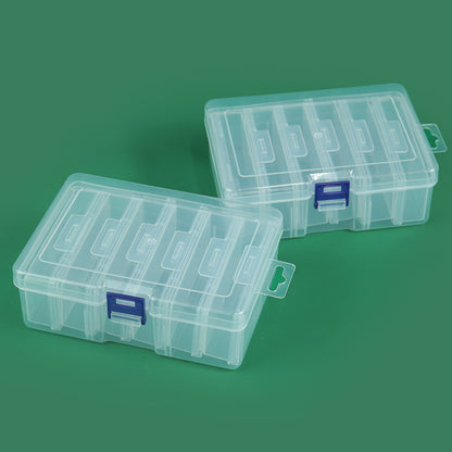 Modular Storage Organizer Box with Adjustable Compartments Acalora