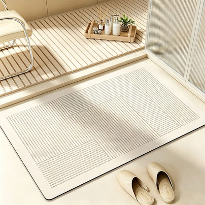 Stylish Abstract Bath Mat Acalora