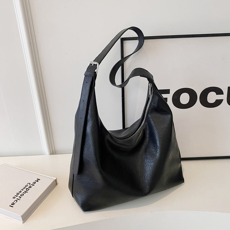Soft Leather Hobo Handbag Acalora