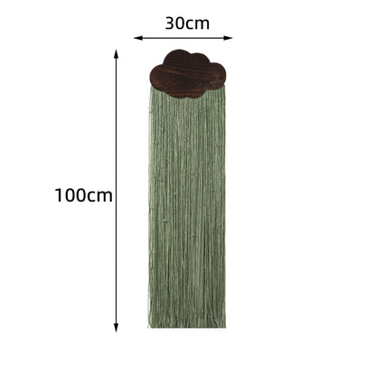 Macrame Wall Decor with Cloud Motif Acalora