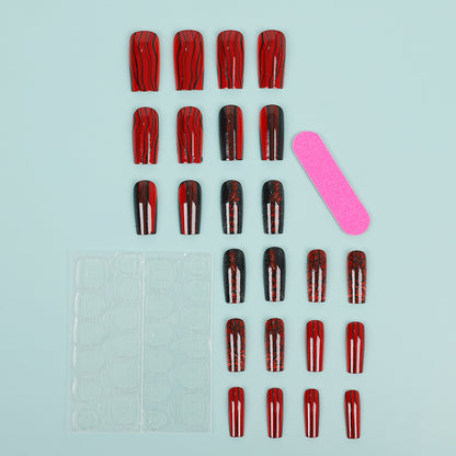 Artificial nails in modern Gothic design Acalora