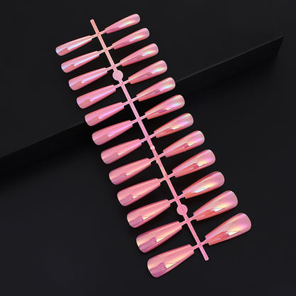 Artifical nails in modern holographic design Acalora