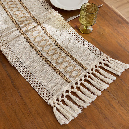 Elegant Textured Table Runner