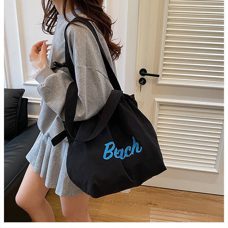 Spacious Canvas Tote Bag Acalora