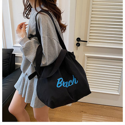 Spacious Canvas Tote Bag Acalora