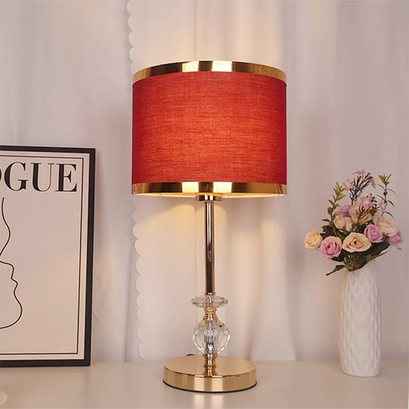 Modern Crystal Accent Table Lamp