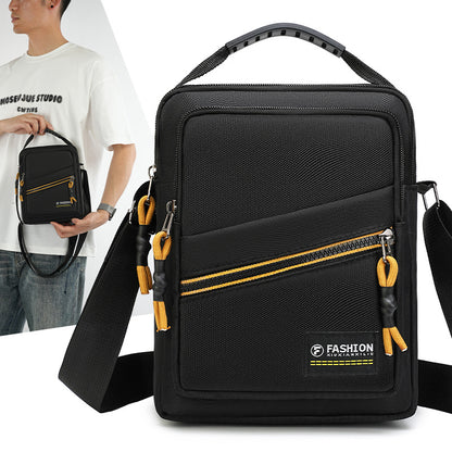 Versatile Multi-Compartment Messenger Bag Acalora