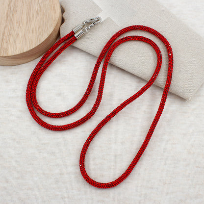 Stylish Crystal Chain Acalora