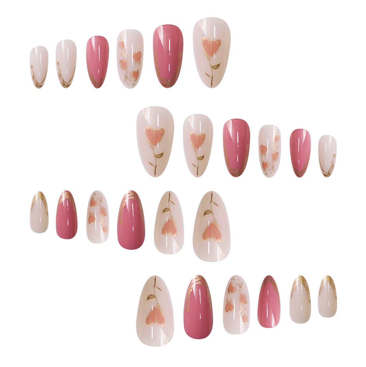 Artistic Stiletto Nail Art Extensions Acalora