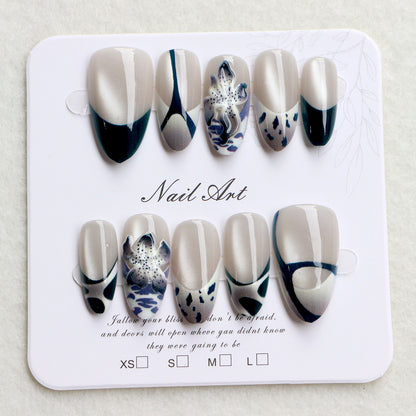 Artistic Floral Nail Art Set Acalora