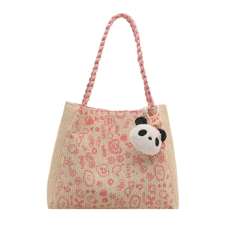 Chic Woven Tote Bag Acalora