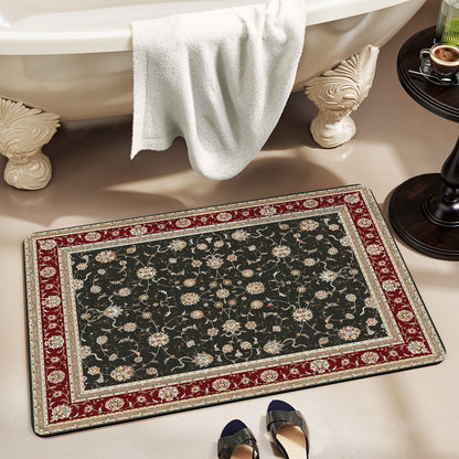 Ornate Decorative Bath Mat Acalora