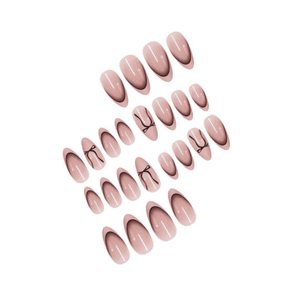 Stylish Ombre Press-On Nails Acalora