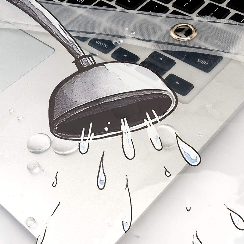 Cute Cartoon Cat-Themed Shower Curtain