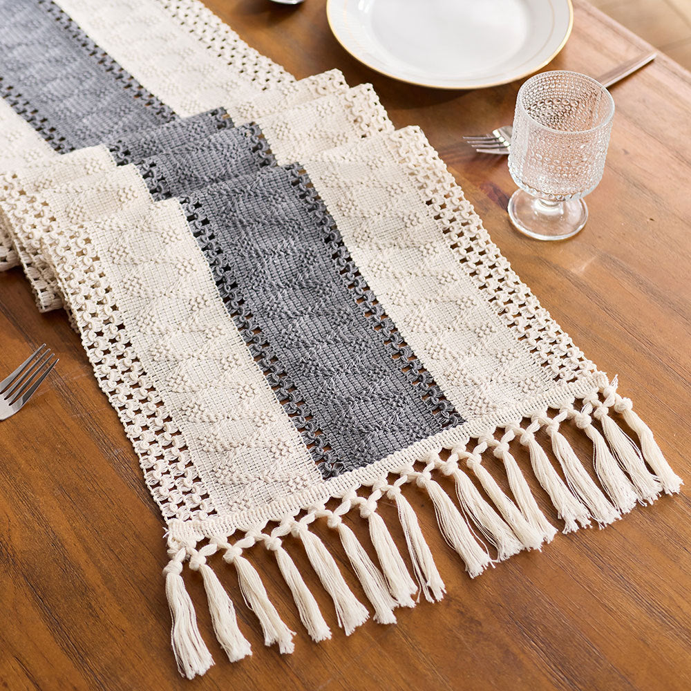 Elegant Woven Table Runner