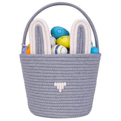 Playful Storage Basket in Rabbit Design Acalora