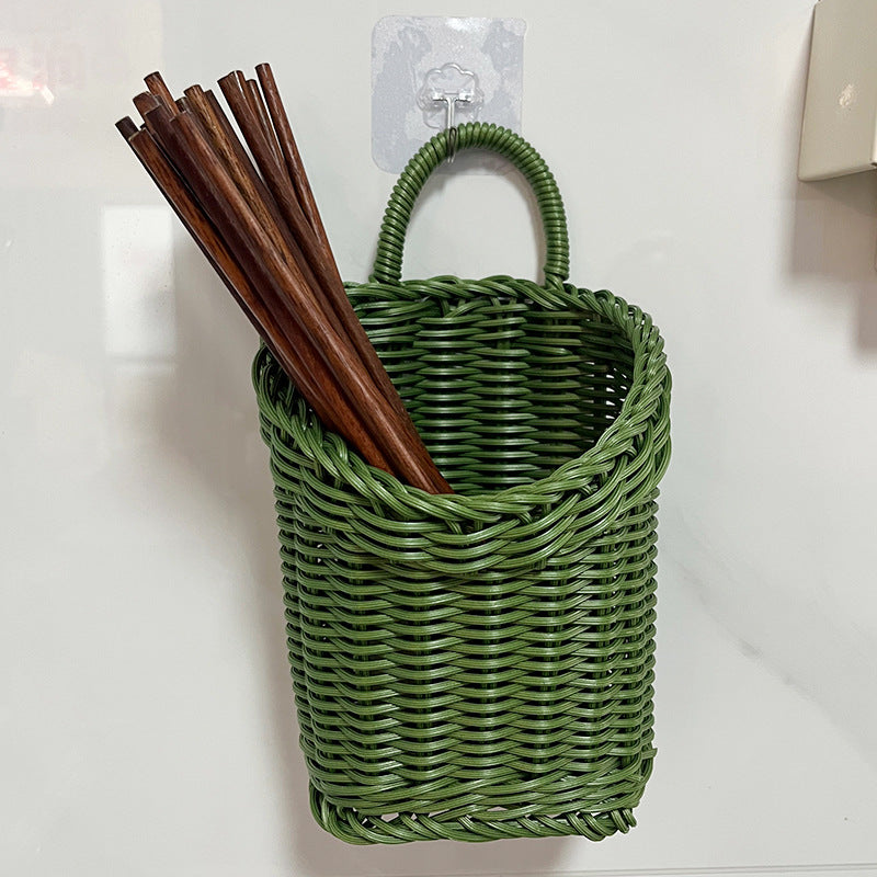 Unisex wall basket with practical hook Bowlift