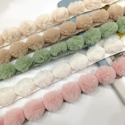 Decorative Pompon Trim Acalora