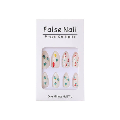 Christmas Art Nails Acalora