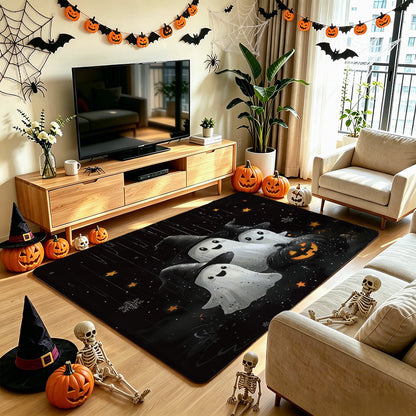 Unisex Halloween-Themed Area Rug